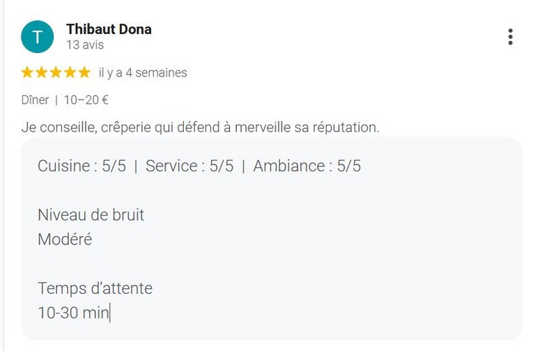 Avis Google oct 2025 Avis Google